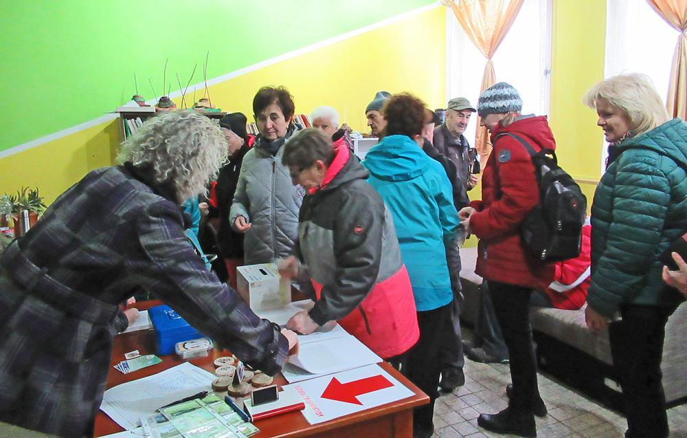Start i c�l pochodu Kru�nohorsk� poselstv�.