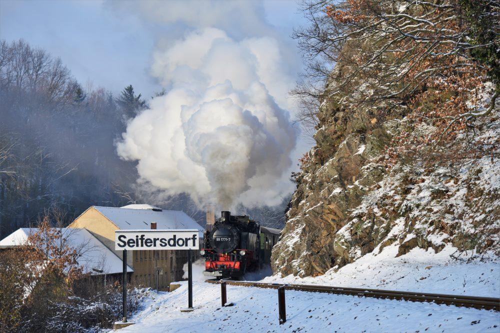 Turistick� �eleznice Wei�eritz - Sasko (Seifersdorf)