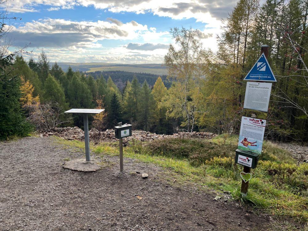 Stephansh�he - Kru�n� hory - Erzgebirge.