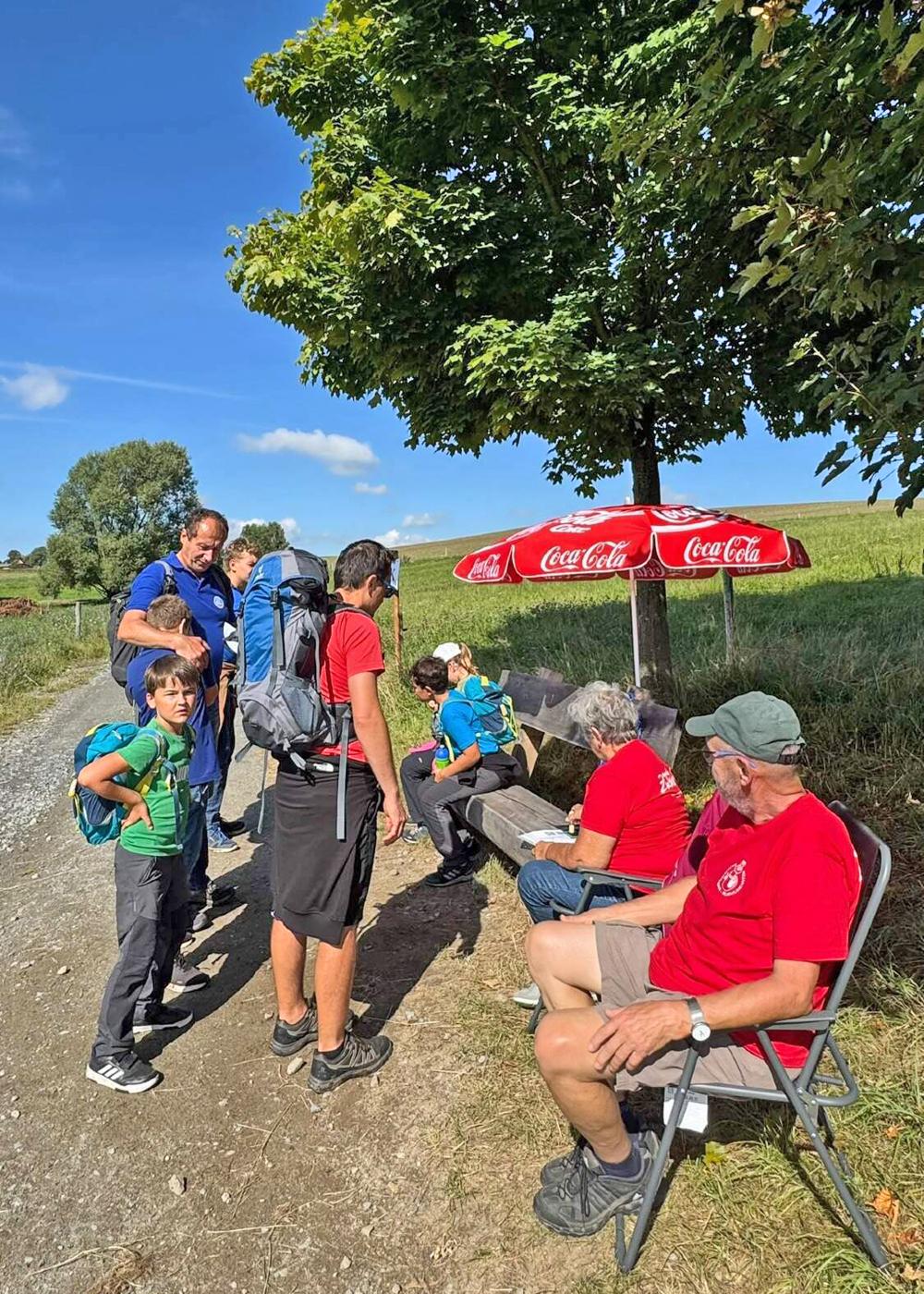 Zuckerkuchentour - kontroln� stanovi�t�.