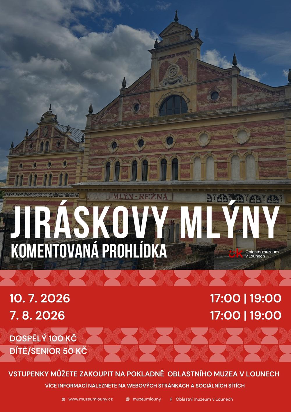 Komentovan� prohl�dky - Jir�skovy ml�ny.