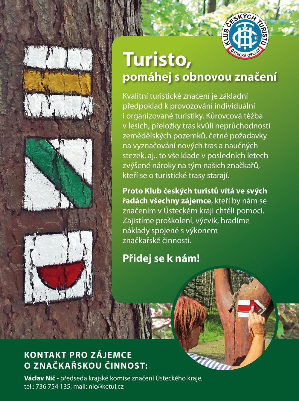 Prezentace zna�ka�� Klubu �esk�ch turist�.