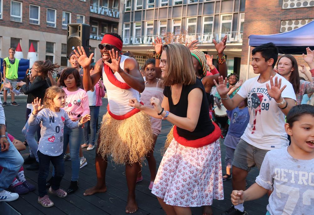 Na festivalu Barevn� planeta v �st� nad Labem.