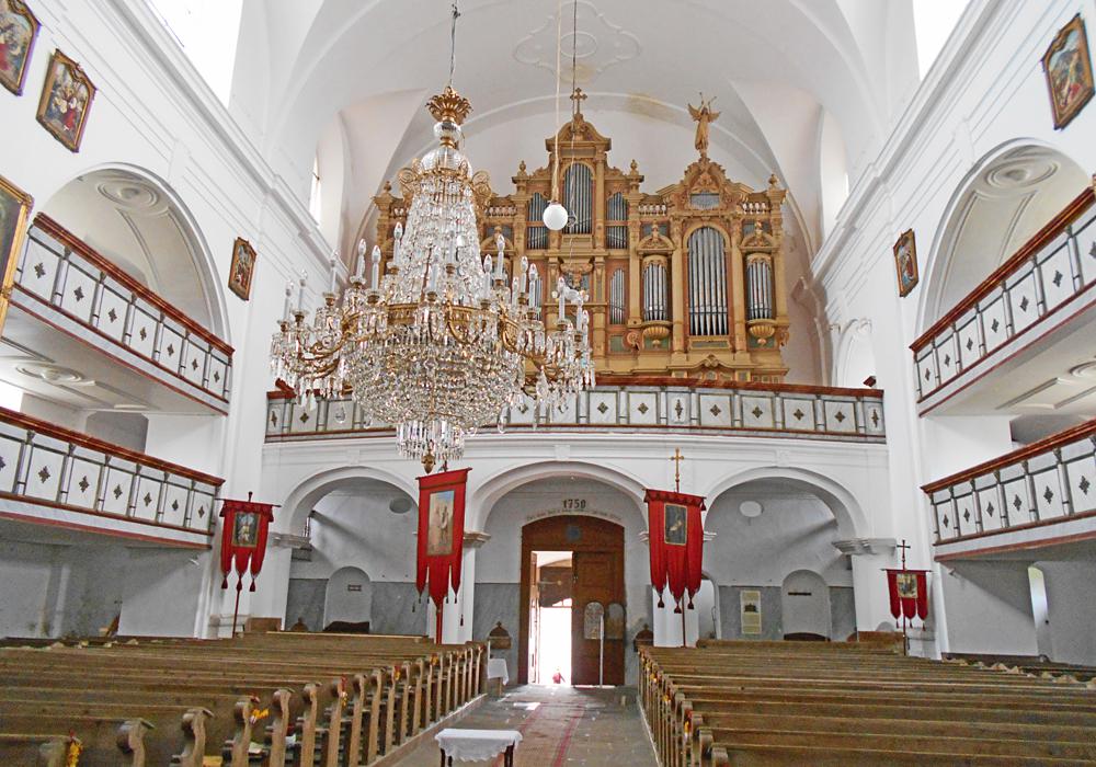 Kostel sv. Mikul�e v Mikul�ovic�ch - Mari�nsk� poutn� stezka v �esk�m nizozem�.