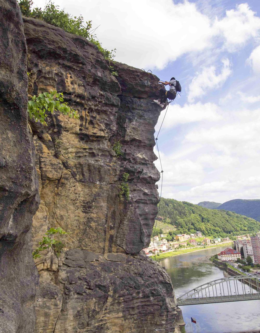 Ferrata D���n - Past��sk� st�na - Po�etilost mocn�ch