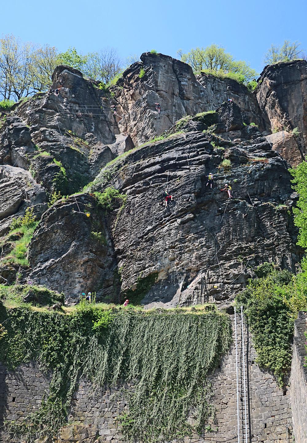 Via ferrata De��n - Part��sk� st�na.