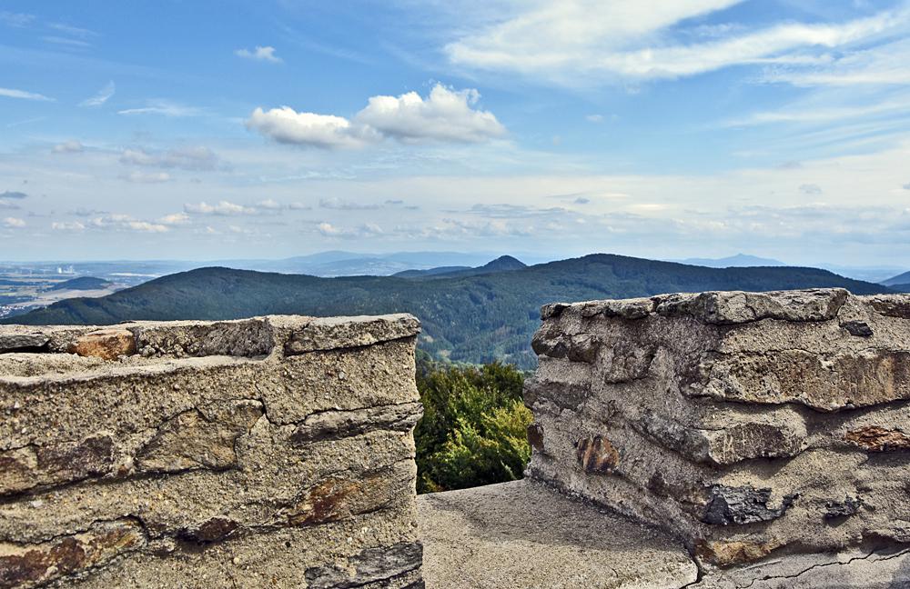 V�hled z Jedlov� na Lu�.