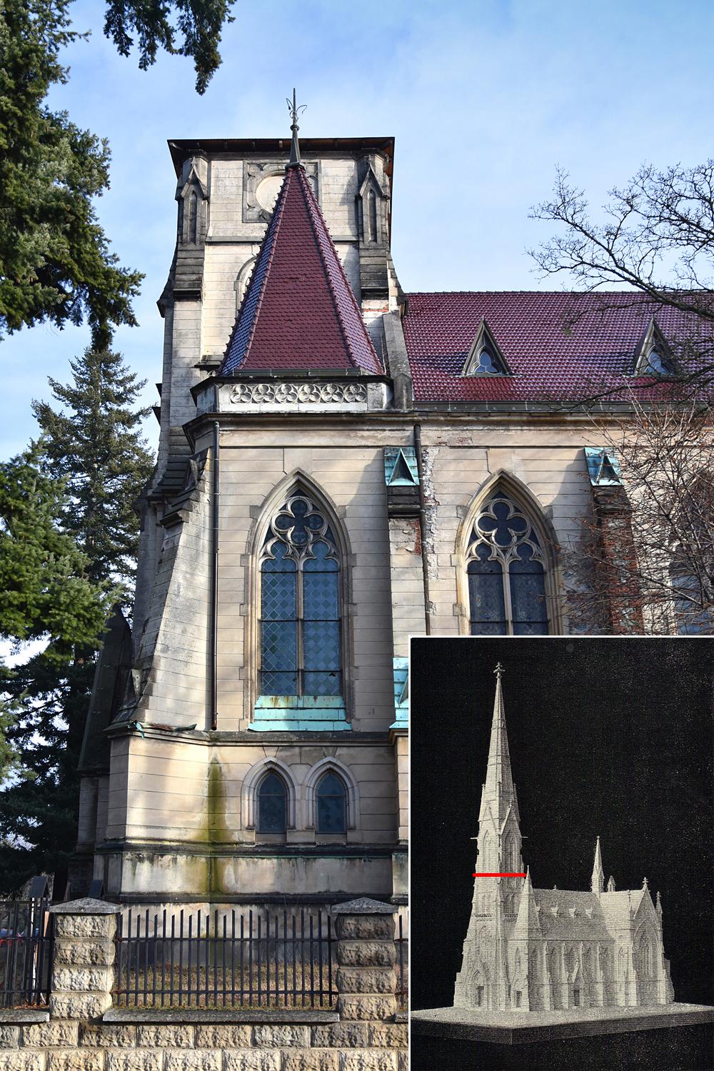 Kostel sv. Karla Boromejsk�ho (bez v�e) - Varnsdorf