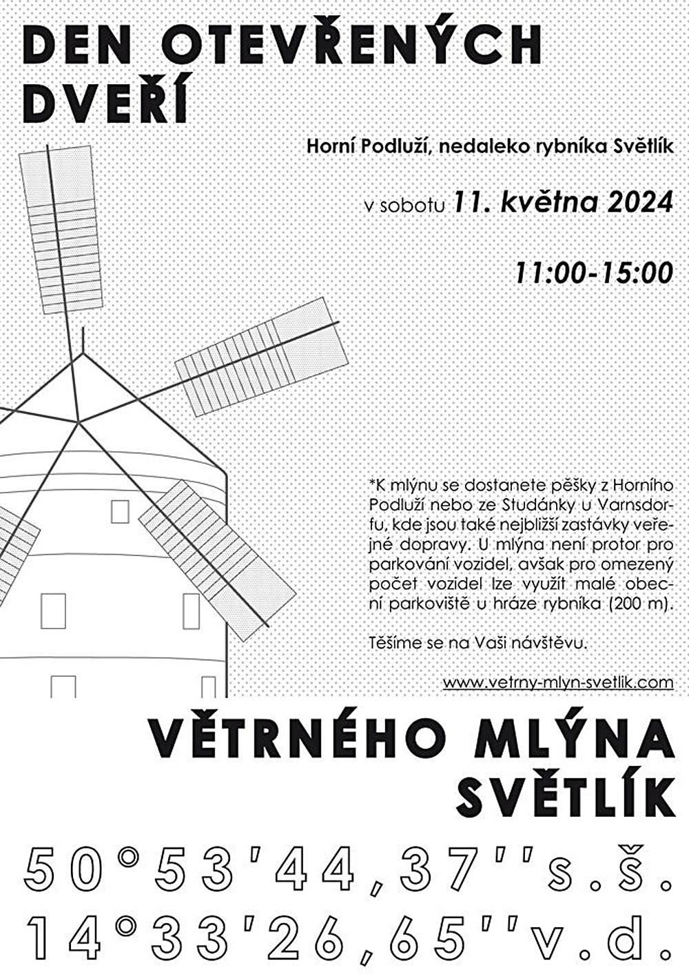 Mo�nost nav�t�vit v�trn� ml�n ve Sv�tl�ku je v�jime�nou ud�lost�.  