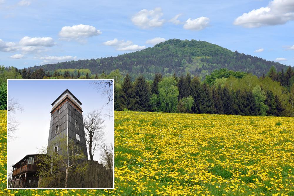 Rozhledna na Vl�� ho�e u Kr�sn� L�py na �luknovsku