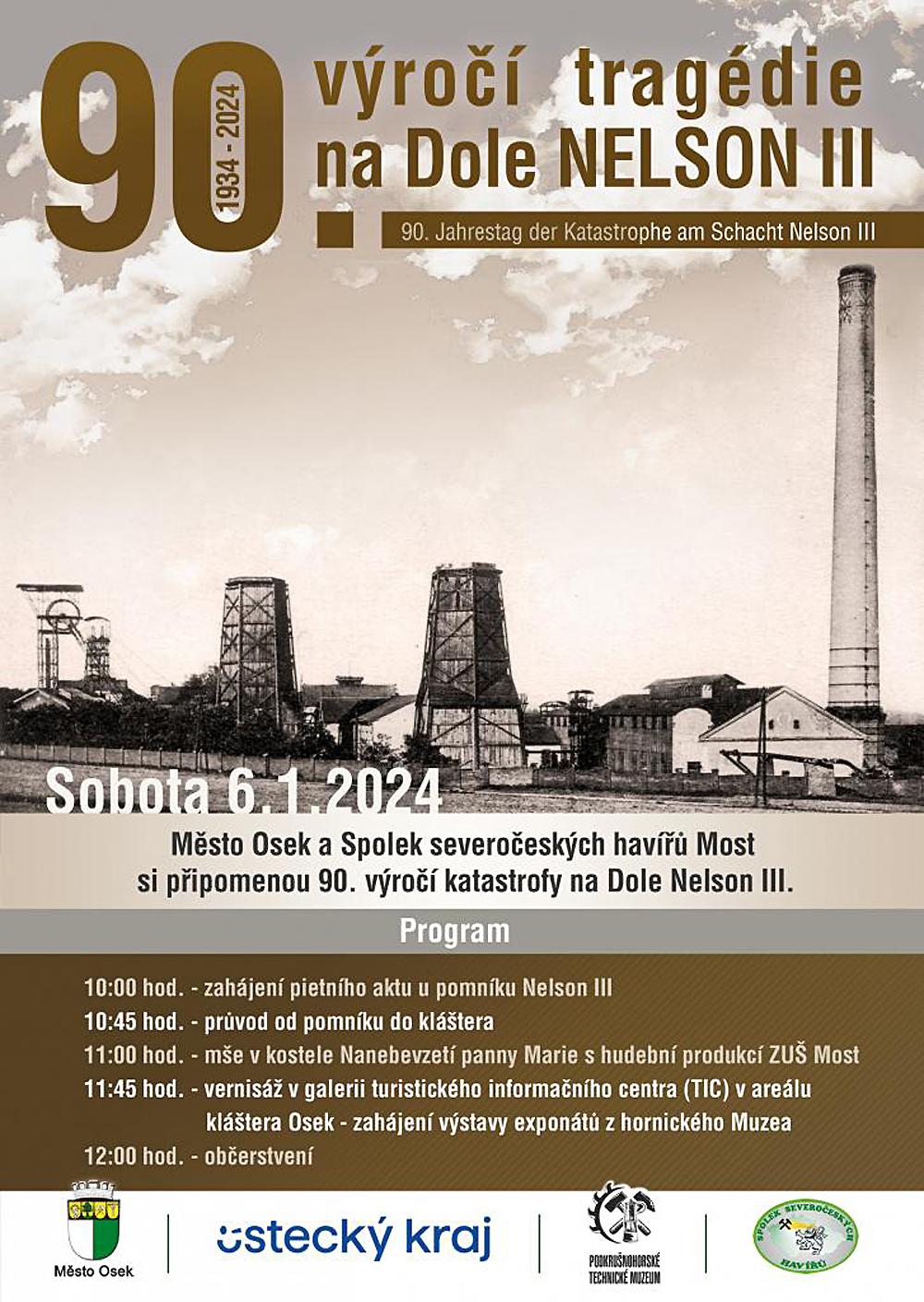 Pozv�nka na pietn� setk�n� ne�t�st� na dole Nelson.