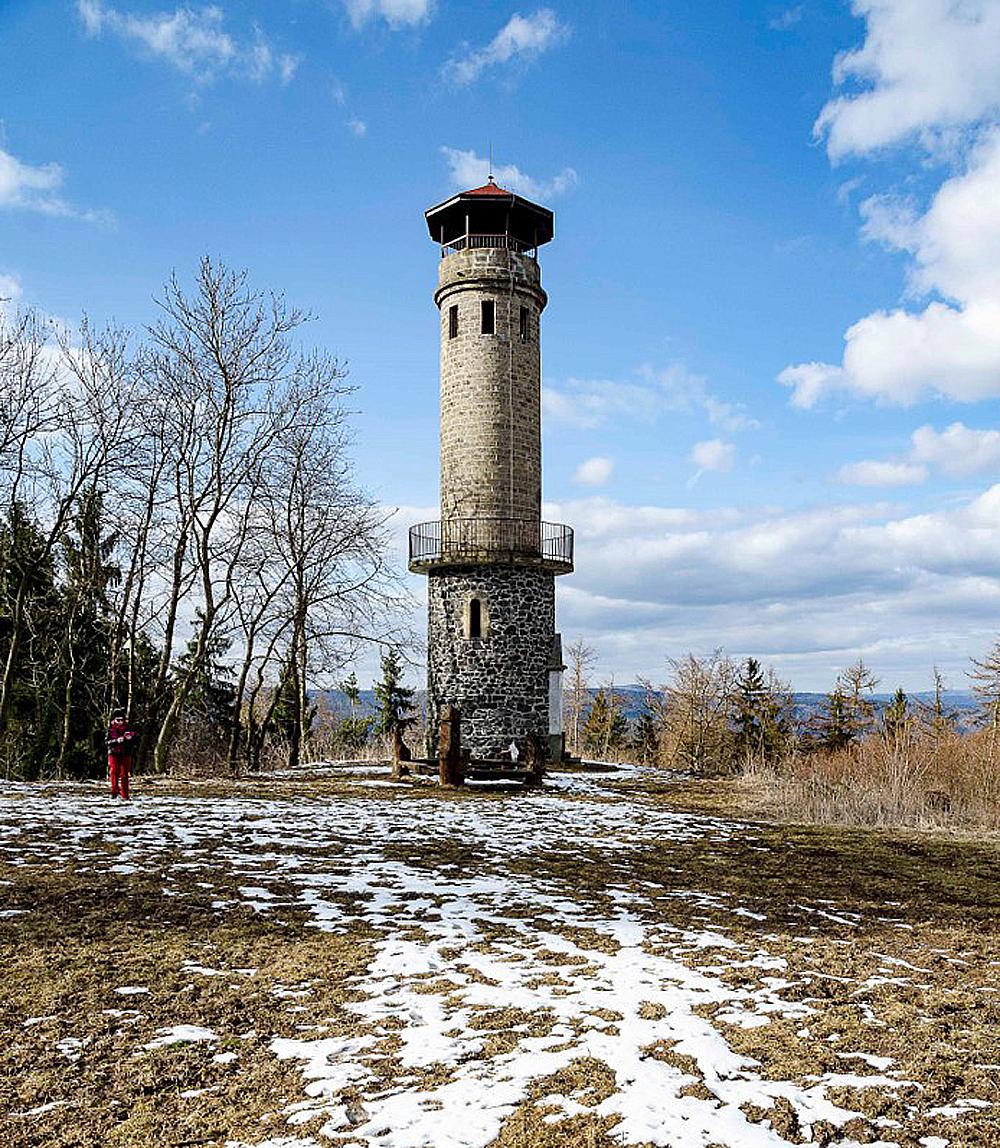 Rozhledna Velk� Chlum u D���na