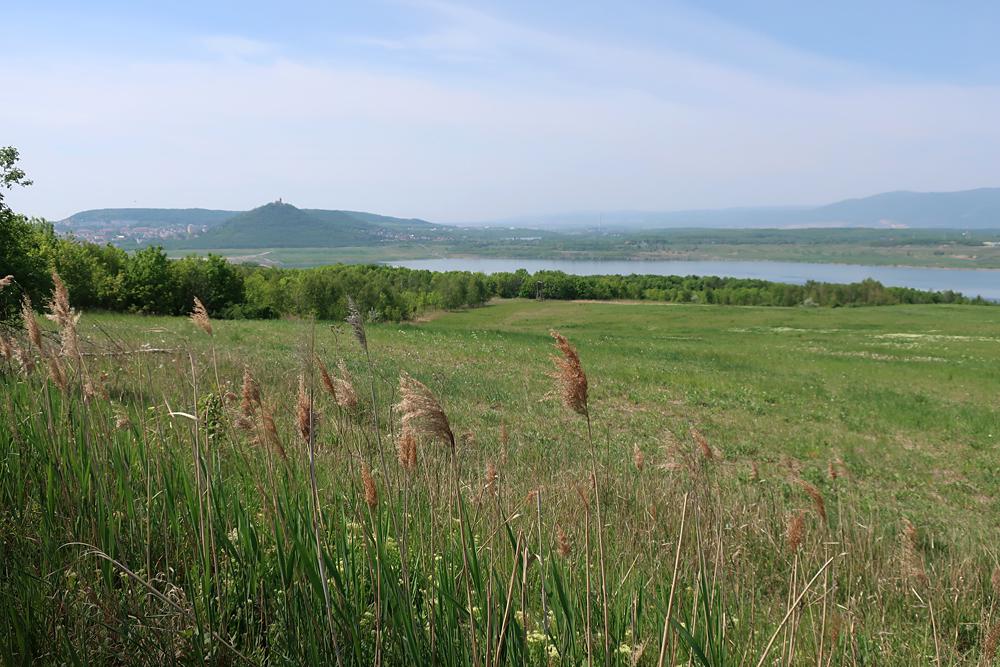 Cyklotrasa kolem jezera Most