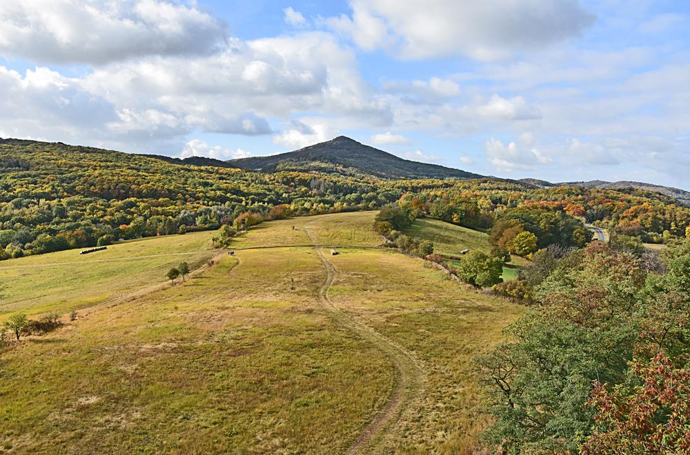 V�hled z rozhledny Radej��n - Klete�n�