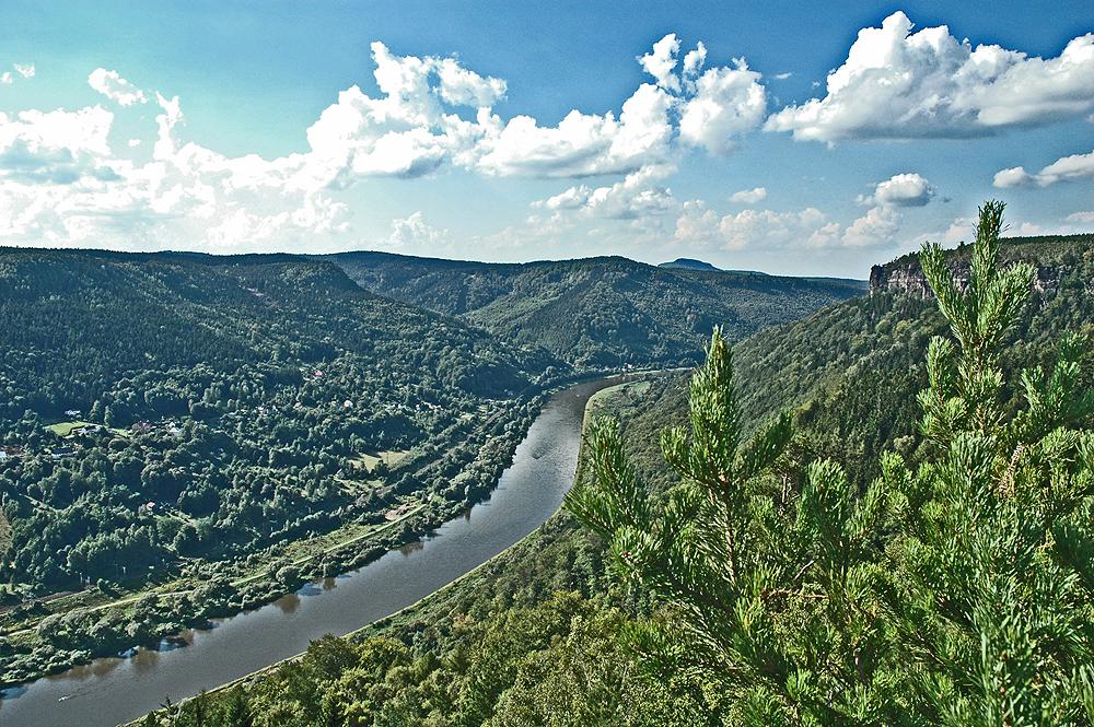 P��rodn� rezervace Labsk� ka�on.