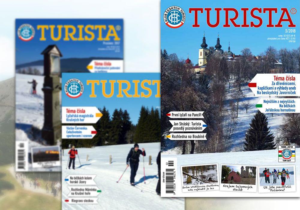 �asopis Turista - vych�z� ka�d� m�s�c