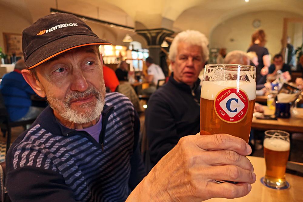 Odd�l pivn� turistiky v pivovaru Cvikov (pivo Cvikov).