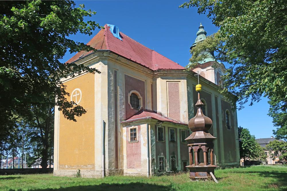 Kostel sv. Jana Nepomuck�ho - Star� K�e�any - �esk� Nizozem�