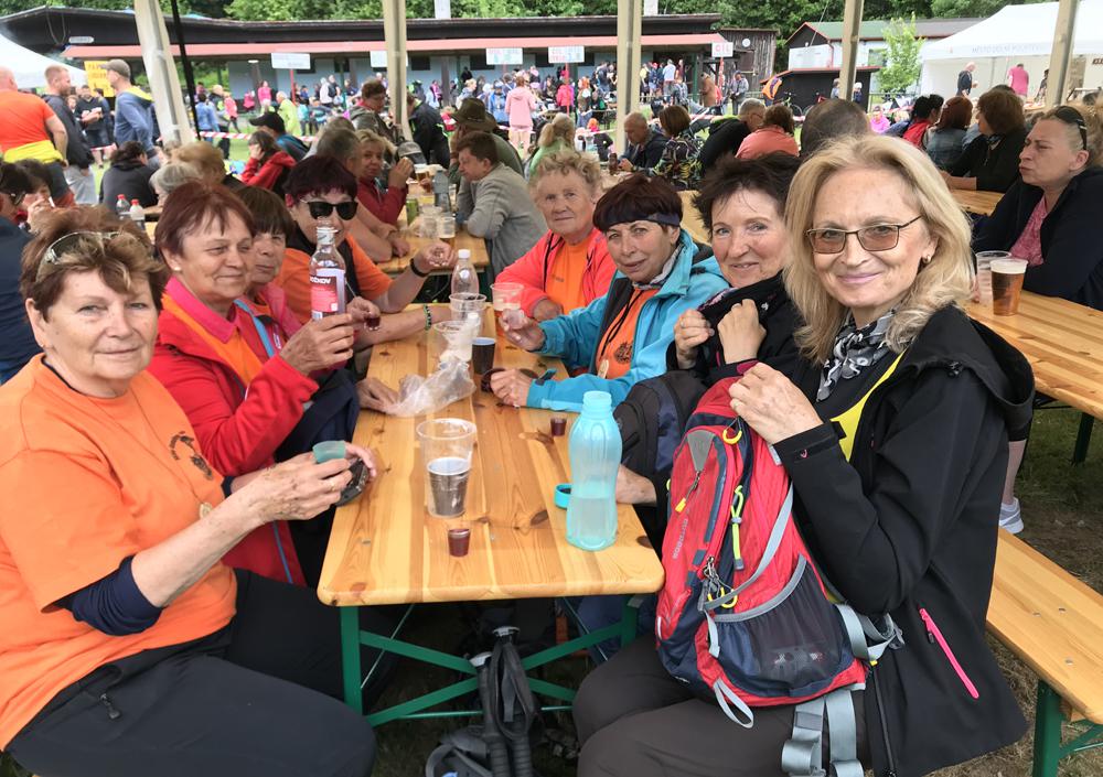 �lenky K�T Varnsdorf na pochodu Severn� stopou v roce 2023.