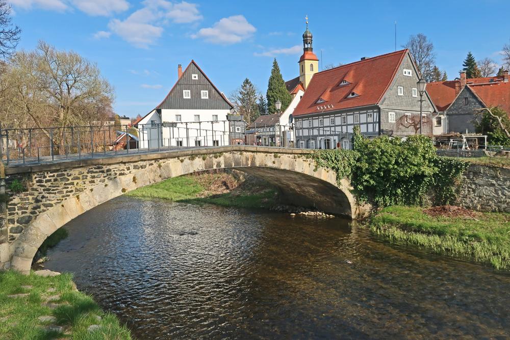 Most p�es Mandavu v Gro�sch�nau.
