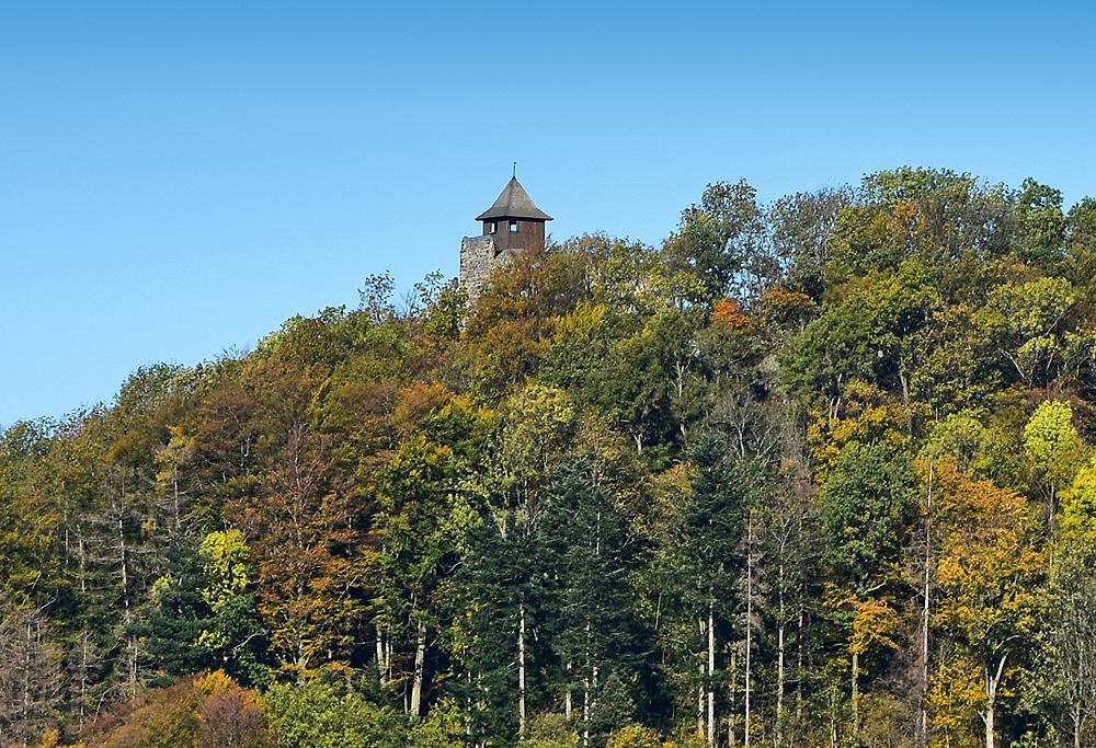 Rozhledna Z�meck� vrch (hrad Kamenice) - �esk� �v�carsko