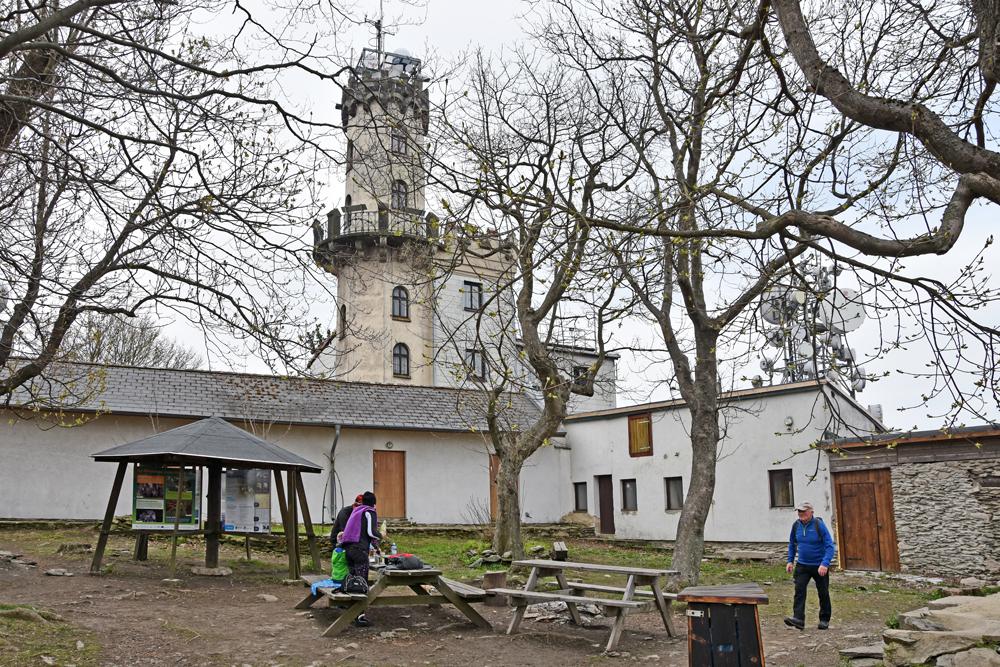 Na vrcholu Mile�ovky