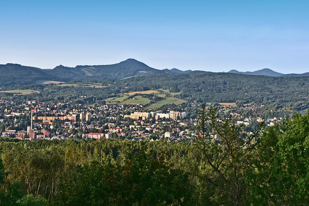 Varnsdorf (pohled ze �pi��ku)