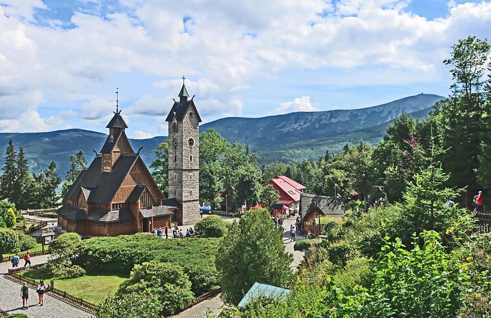 Kostel Wang a Sn�ka (Karpacz - Krkono�e)