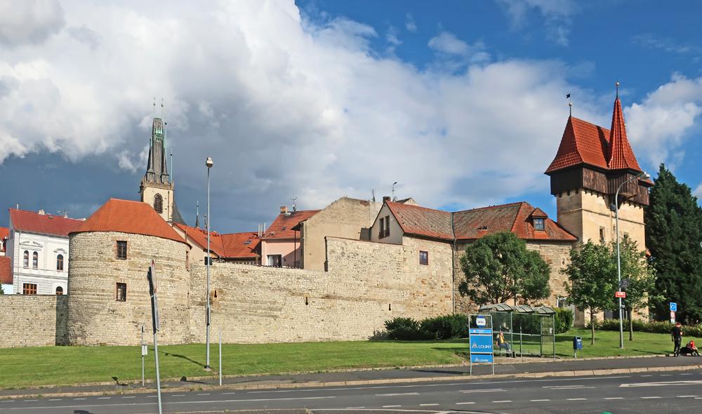 Louny - zbytky m�stsk�ho opevn�n�.