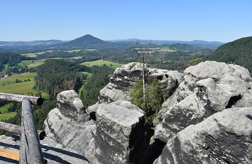 Vilem�nina st�na - skaln� vyhl�dka - �esk� �v�carsko