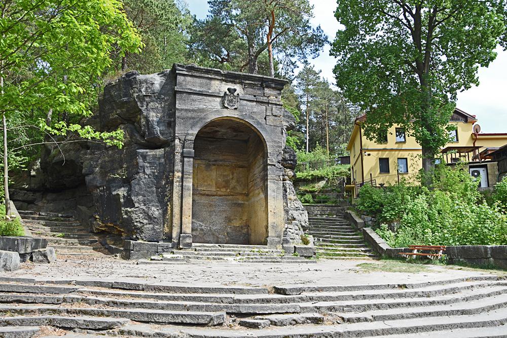 Vyhldka Belveder - esk vcarsko (NPR Kaon Labe)