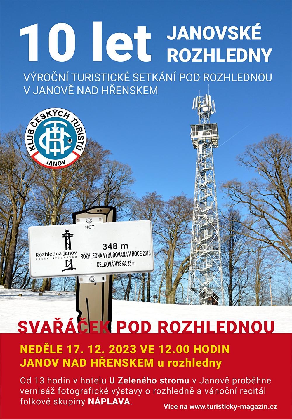 Pozv�nka 10 let Janovsk� rozhledny.