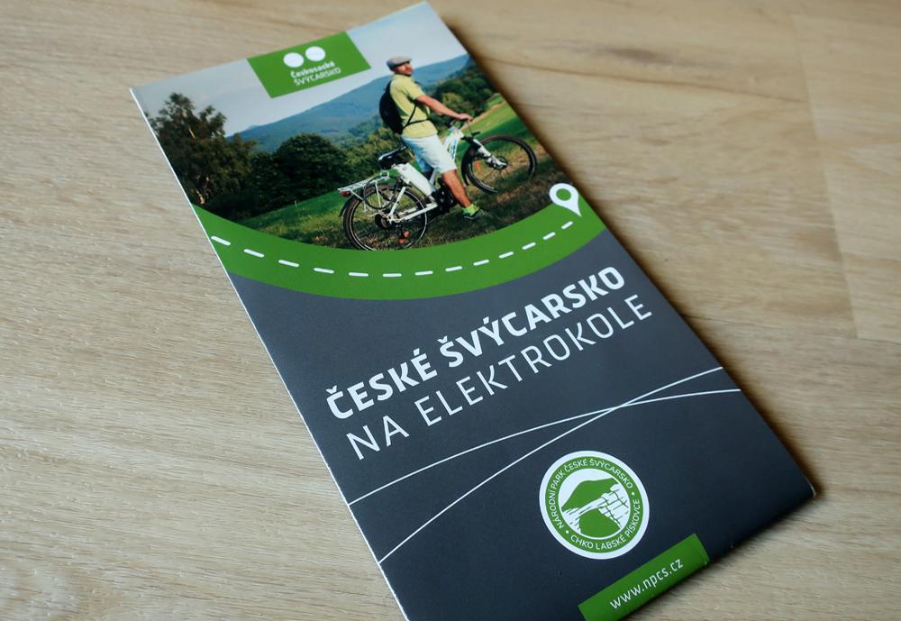 Cyklomapa pro elektrokola - �esk� �v�carsko
