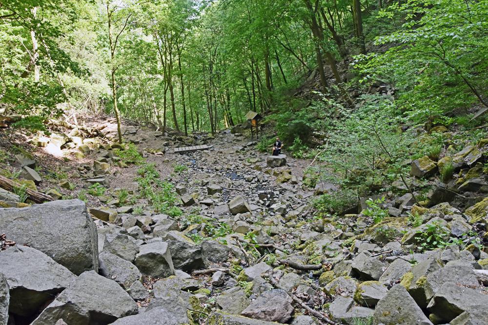 Pod Va�ovsk�m vodop�dem. (�esk� st�edoho��)