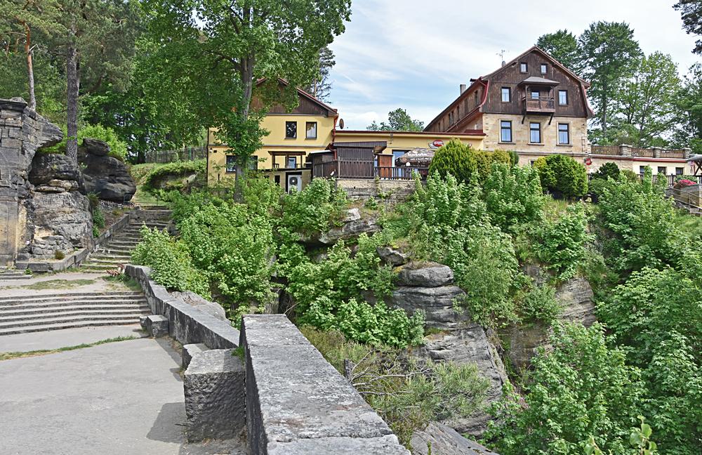 Hotel Belveder u Labsk� str�n�.