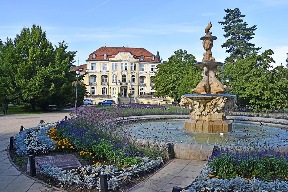 L�ze�sk� park v Teplic�ch.
