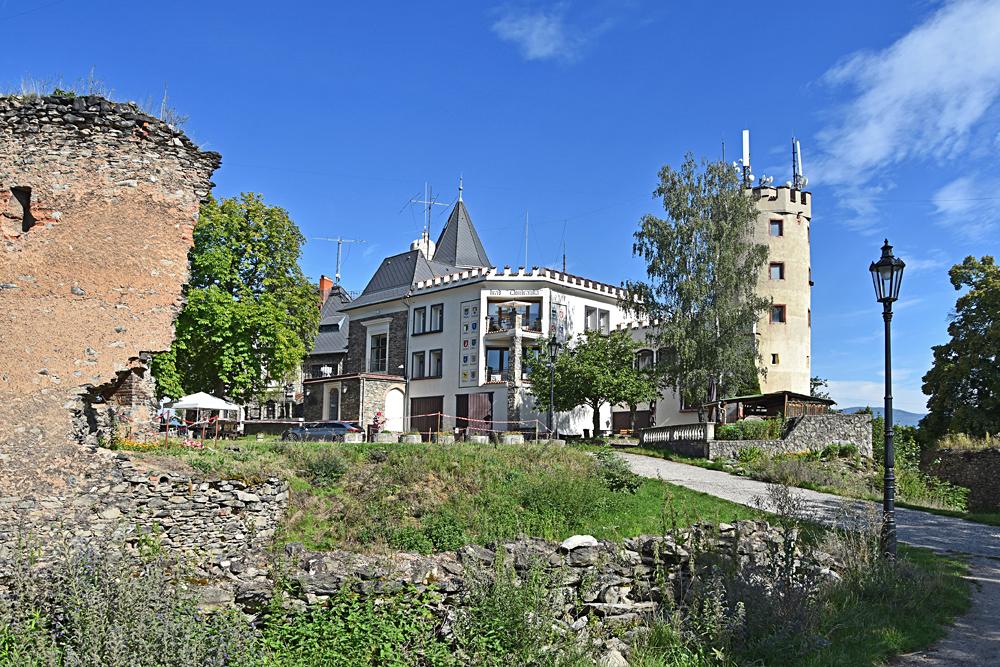 Hrad Doubravka u Teplic.