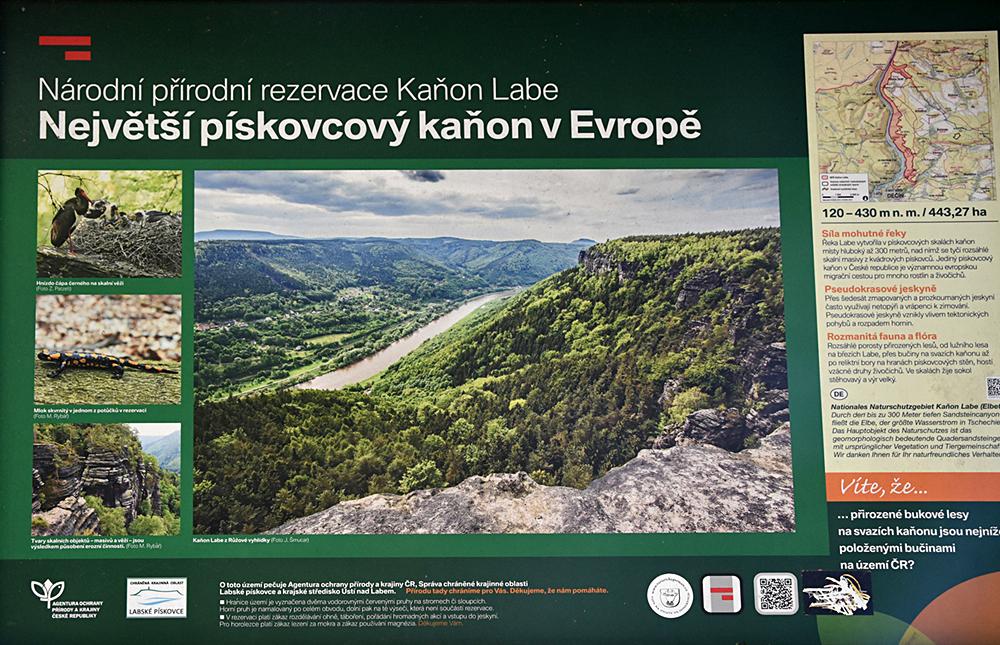 Nau�n� stezka Ka�on Labe - R��ov� vyhl�dka.