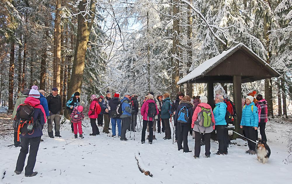 Setk�n� turist� u Pikl�tejna.