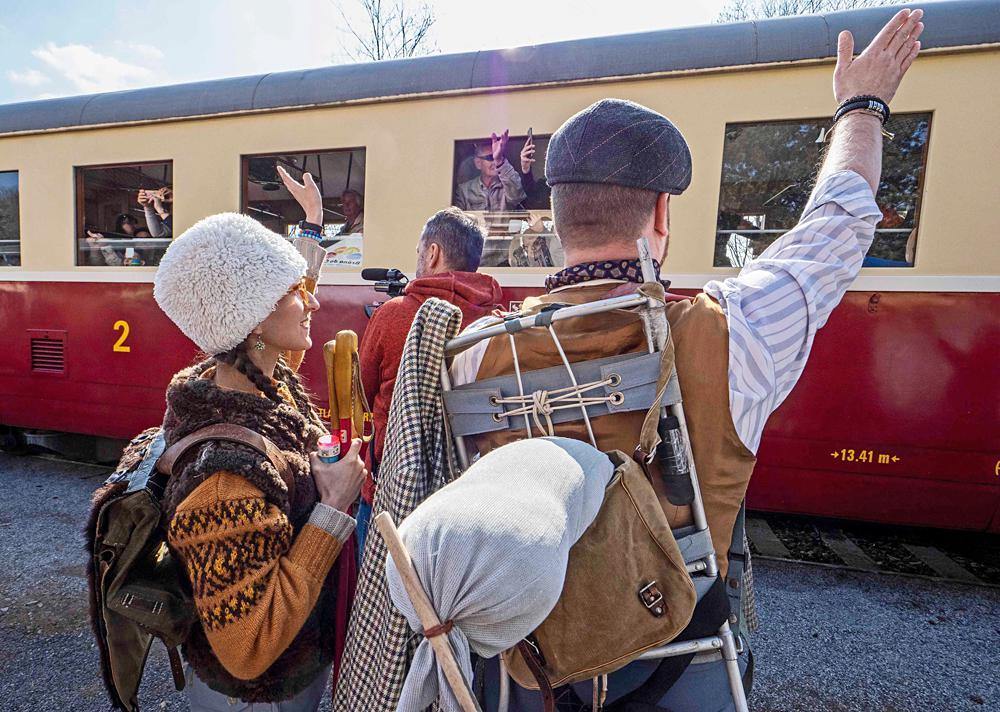 Turistika v dob� Kru�nohorc�.