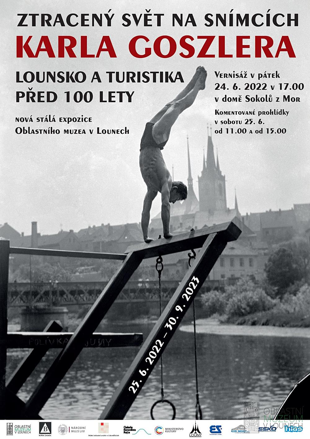 Ztracen� sv�t na sn�mc�ch Karla Goszlera - Oblastn� muzeum Louny