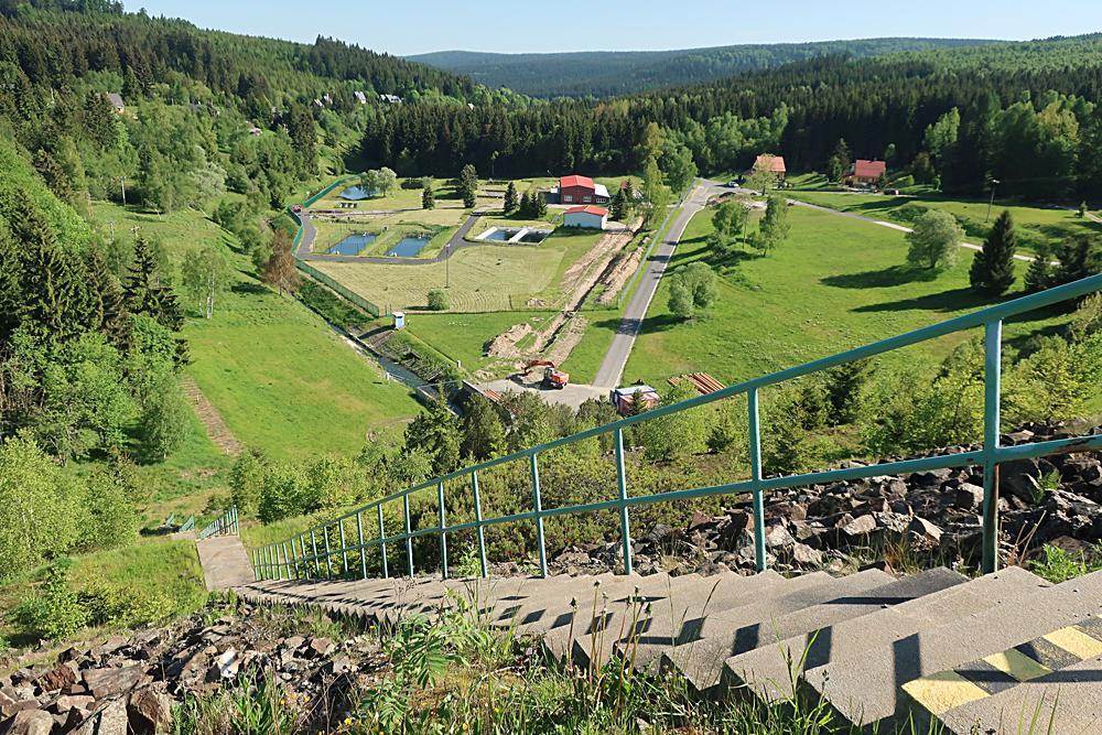 Vodn� d�lo P��se�nice - Kru�n� hory.