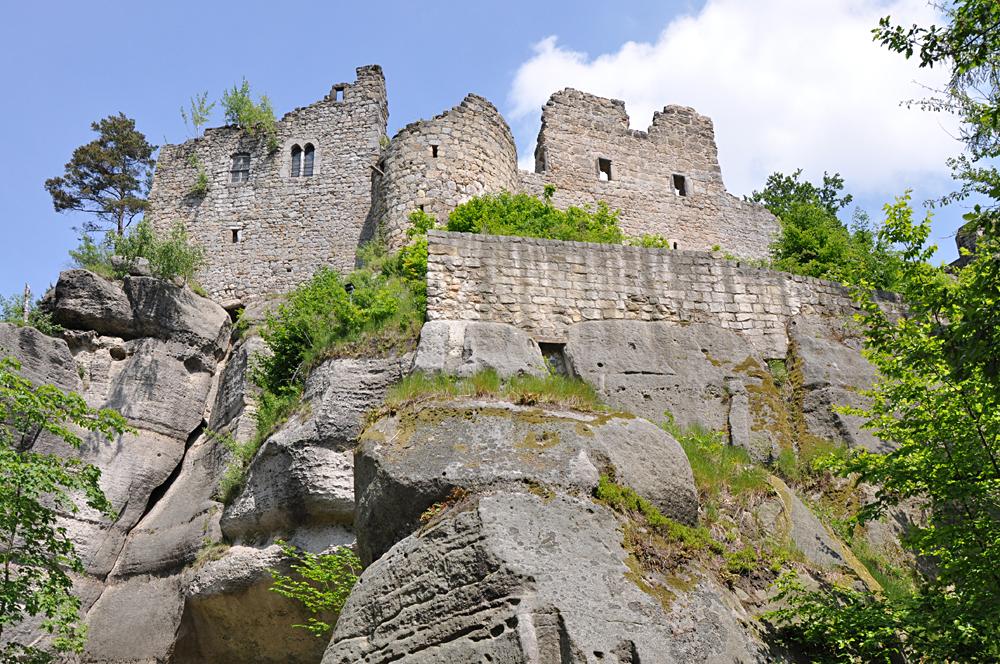 Hrad Oybin (kdysi Mojv�n) - �itavsk� hory