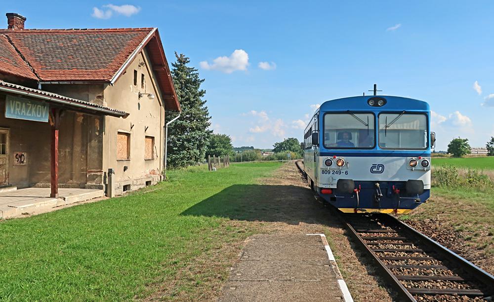 Pod�ipsk� motor��ek ve Vra�kov�.