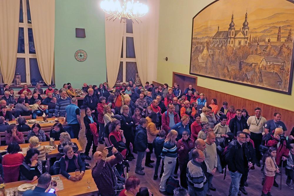Turistick� setk�n� v Krupce.