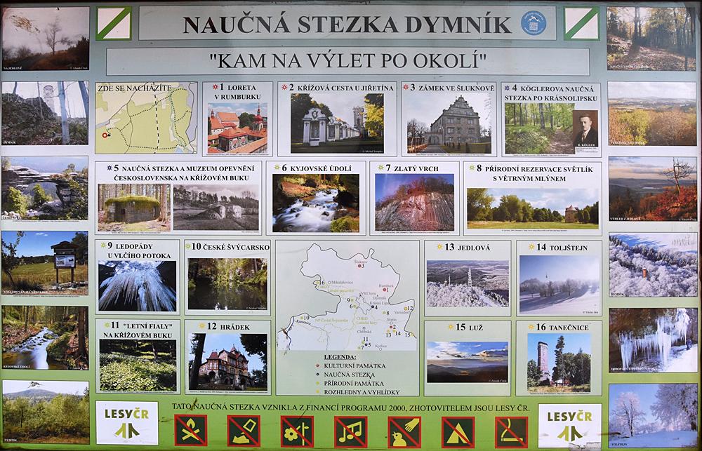 Nau�n� stezka Dymn�k v �esk�m nizozem�.