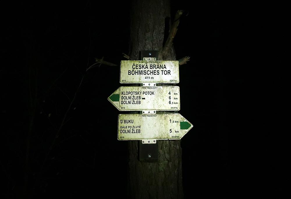 Turistick� pochod Sn�dan� na Gro�er Zschirnstein