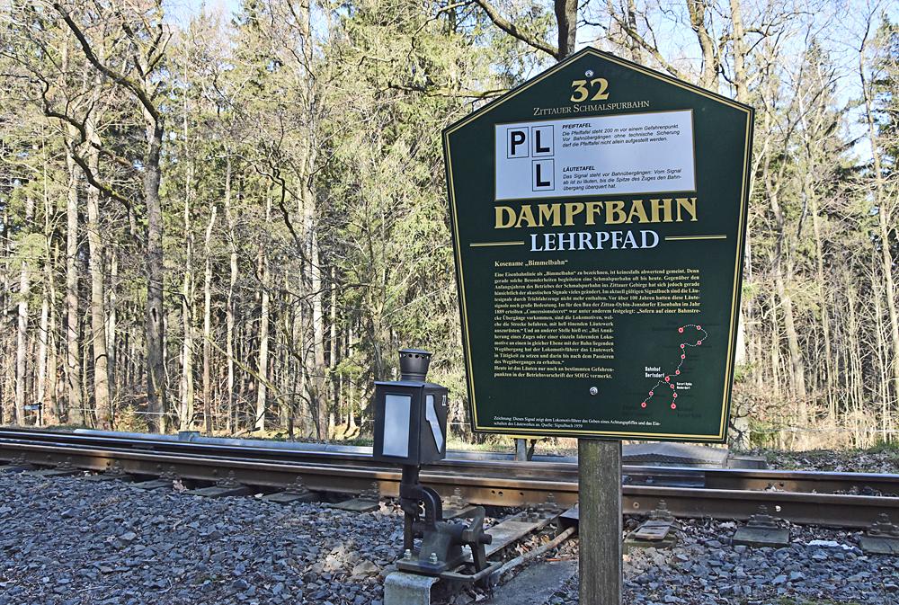 Dampfbahn Lehrpfad - Nau�n� stezka �itavsk� parn� dr�hy.