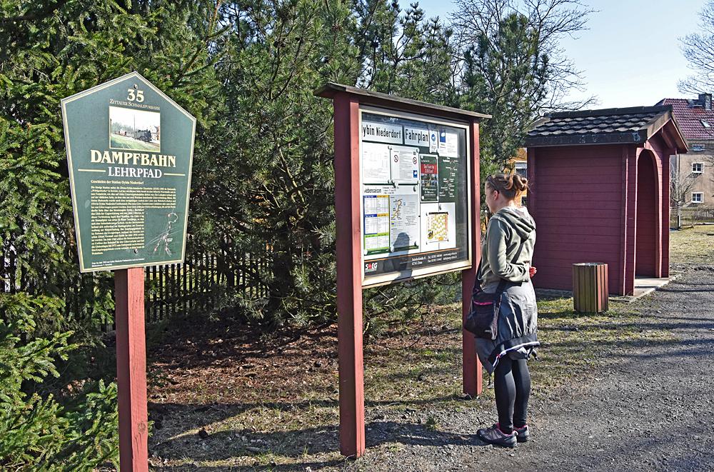 Dampfbahn Lehrpfad - Nau�n� stezka �itavsk� parn� dr�hy.